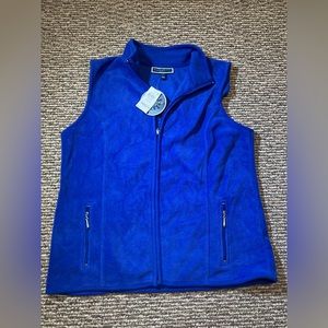 Karen Scott Fleece Vest - Size Large